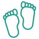 Foot Reflexology Icon